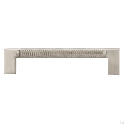 Tirador para mueble rectangular 2457128 Silver Brushed