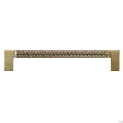 Tirador para mueble oblongo 2457 160 Oro antiguo