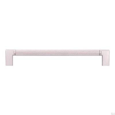 Tirador para mueble rectangular 2457192 Silver Brushed