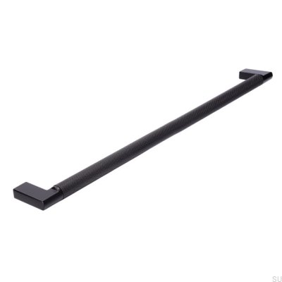 Tirador para mueble rectangular 2457320 Metal Negro Mate
