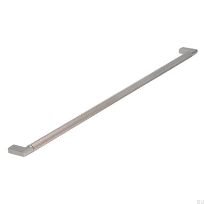 Tirador para mueble rectangular 2457480 Silver Brushed
