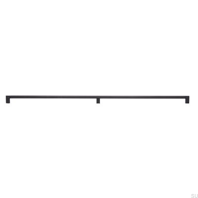 Tirador para mueble rectangular 2457750 Metal Negro Mate