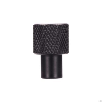Pomo para mueble 2464 16 Metal Negro Mate