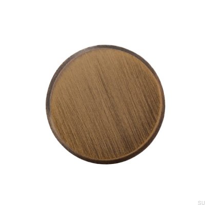 Pomo para muebles 2464 16 Oro envejecido cepillado