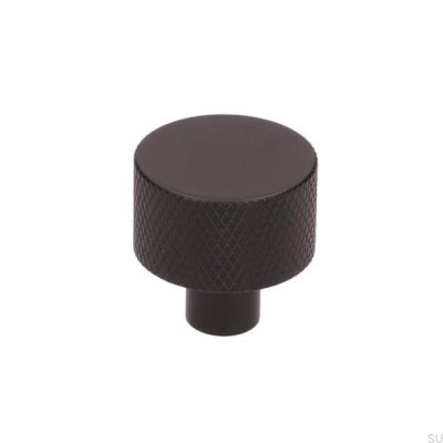 Pomo para mueble 2464 24 Metal Negro