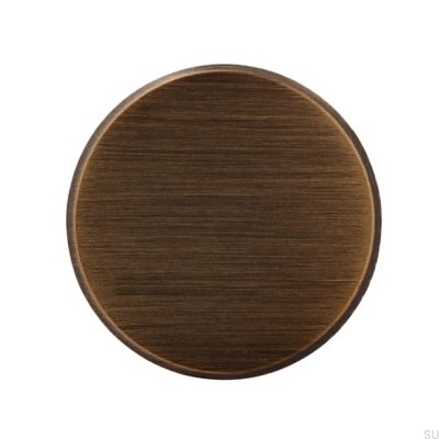 Pomo para muebles 2464 24 Oro envejecido cepillado