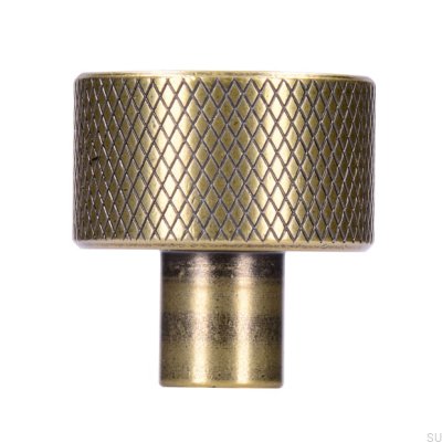 Pomo para muebles 2464 24 Oro envejecido