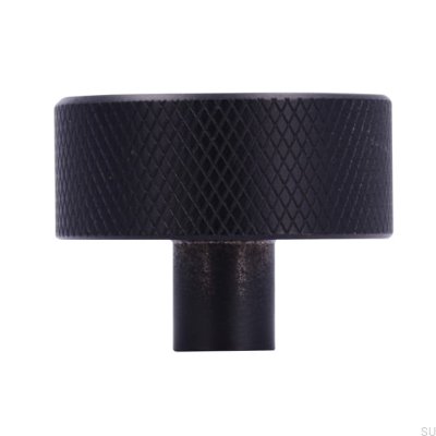 Pomo para mueble 2464 33 Metal Negro Mate