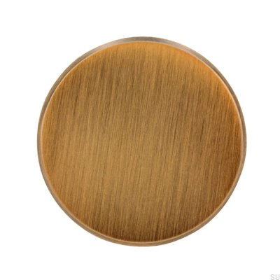 Pomo para mueble 2464 33 Oro Antiguo Cepillado