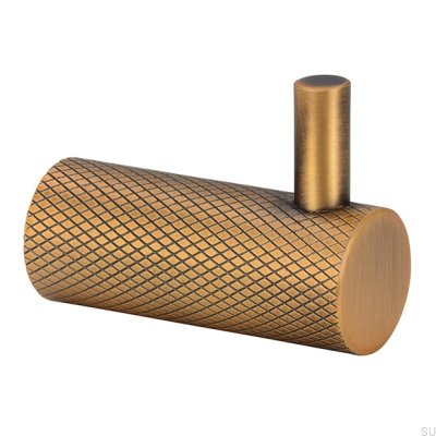 Colgador de pared 2462 Oro envejecido cepillado