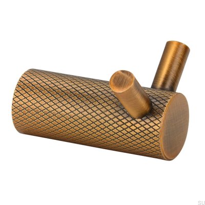 Colgador de pared 2463 Oro envejecido cepillado