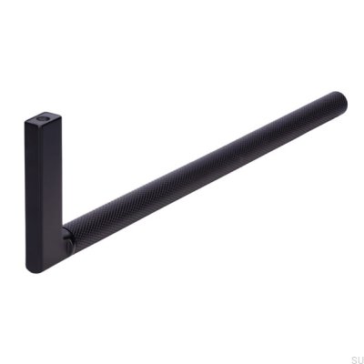 Percha para armario 2459 Metal Negro Mat