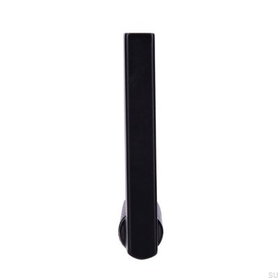 Percha para armario 2459 Metal Negro Mat