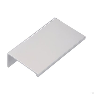 Tirador de borde para mueble 2446 48 Cromo pulido