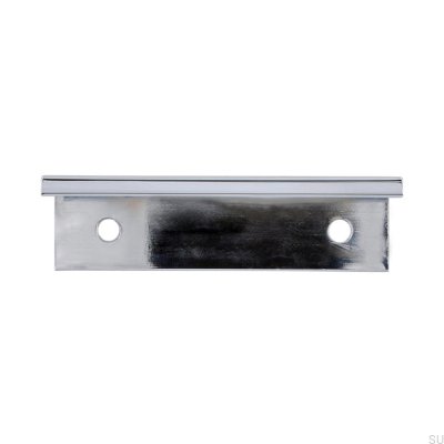Tirador de borde para mueble 2446 48 Cromo pulido