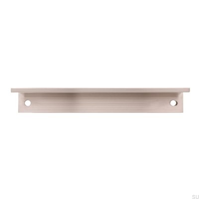 Tirador para mueble Edge 2446 128 Níquel cepillado