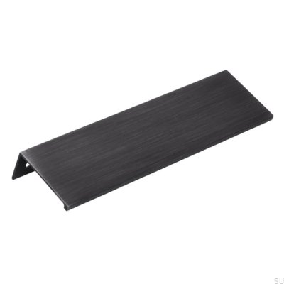 Tirador de borde para mueble 2446128 Plata envejecida cepillada