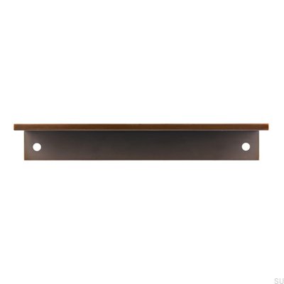 Tirador de borde para mueble 2446128 Oro envejecido cepillado
