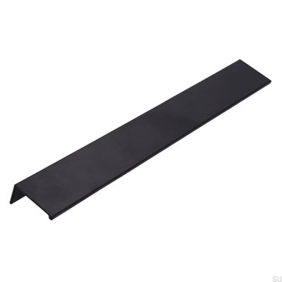 Tirador de borde para mueble 2446288 Metal Negro Mat