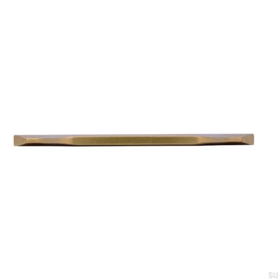Tirador para mueble oblongo 2471 160 Oro antiguo