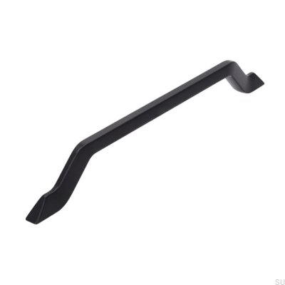Tirador para mueble rectangular 2471224 Metal Negro Mat