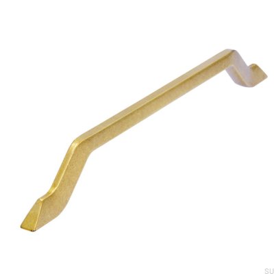 Tirador para mueble rectangular 2471224 Oro envejecido