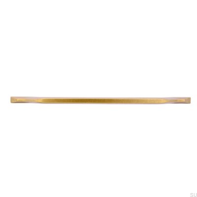 Tirador para mueble rectangular 2471224 Oro envejecido