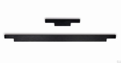Tirador para mueble Edge Linear 597-1 Metal Negro Mat