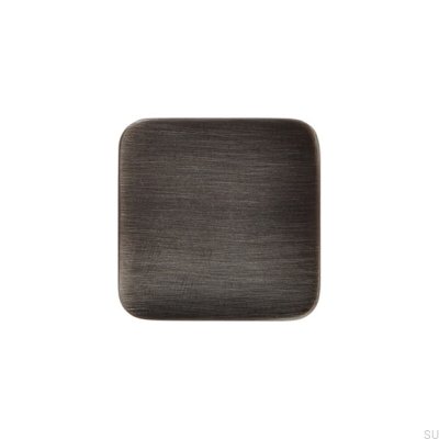 Pomo para mueble 2438 32 Plata envejecida cepillada