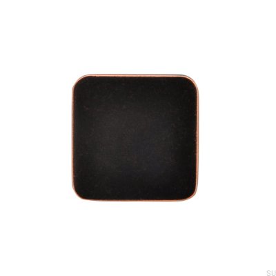 Pomo para mueble 2438 32 Negro Cobre Antiguo