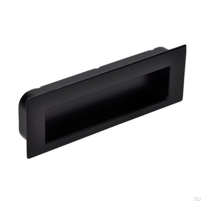 Tirador para mueble empotrado 2382 Metal Negro Mat
