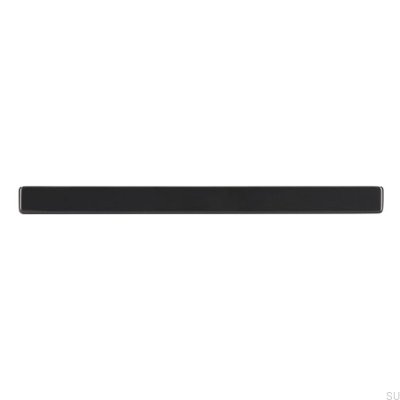 Tirador para mueble rectangular 2108 96 Metal Negro Mate