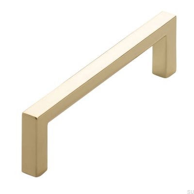 Tirador para mueble alargado 2108 96 Oro pulido