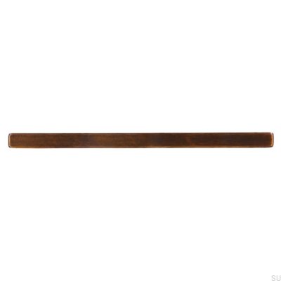 Tirador para mueble rectangular 2108128 Antique Gold Brushed