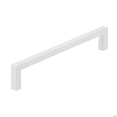 Tirador para mueble rectangular 2108160 Metal Blanco