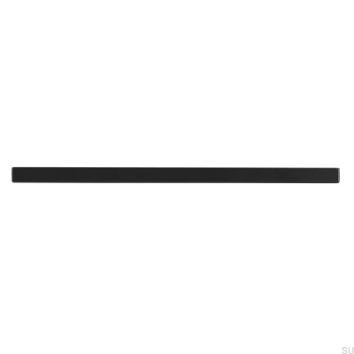 Tirador para mueble oblongo 2108 160 Metal Negro Mate