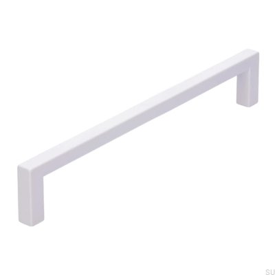 Tirador para mueble alargado 2108160 Metal Lacado Blanco Mate