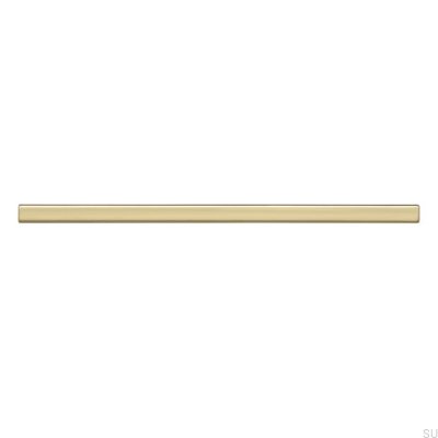 Tirador para mueble oblongo 2108 160 Oro pulido