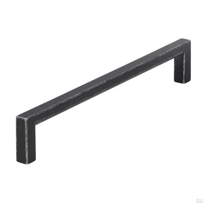 Tirador para mueble rectangular 2108160 Hierro antiguo