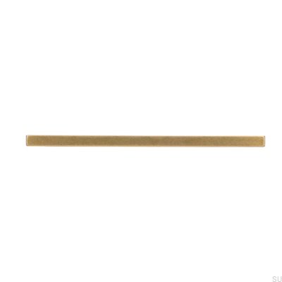 Tirador para mueble oblongo 2108 160 Oro antiguo
