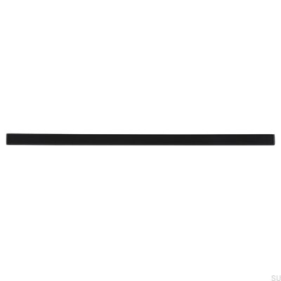 Tirador para mueble rectangular 2108192 Metal Negro Mate