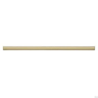 Tirador para mueble rectangular 2108192 Oro pulido