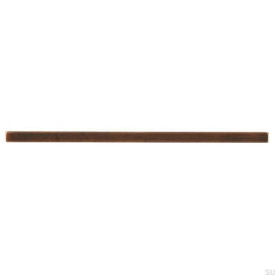 Tirador para mueble rectangular 2108192 Antique Gold Brushed