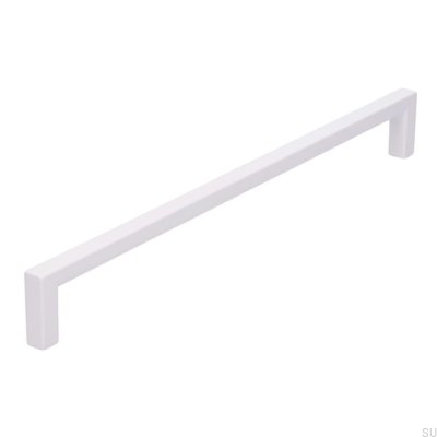 Tirador para mueble alargado 2108224 Metal Lacado Blanco Mate
