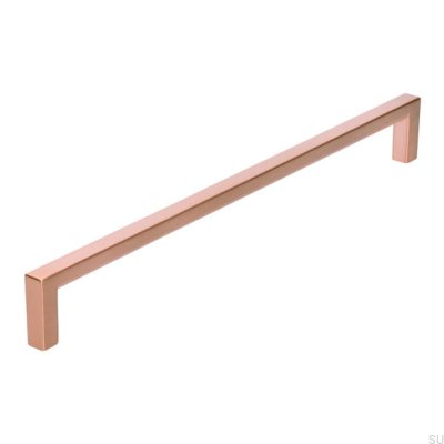 Tirador alargado para mueble 2108224 Cobre cepillado