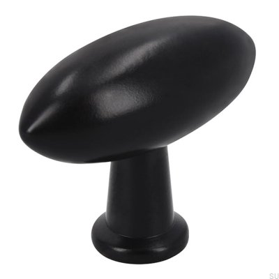 Pomo para mueble 2039 Metal Negro Mate
