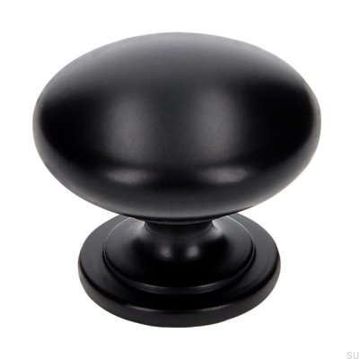 Pomo para mueble 1533 Metal Negro Mate