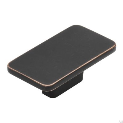 Pomo para muebles 2411 Cobre antiguo negro