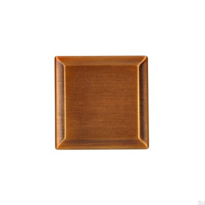 Pomo para mueble 2439 16 Oro envejecido cepillado