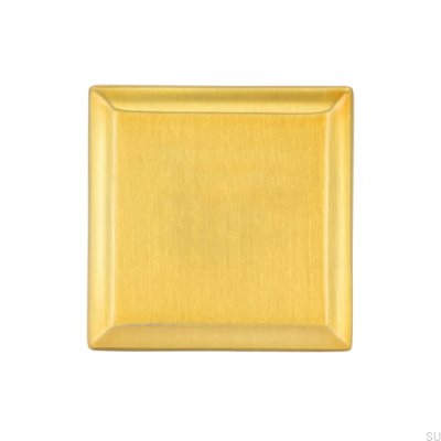 Pomo para mueble 2439 16 Dorado cepillado